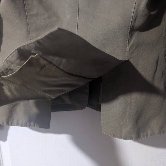 Smythe | Two-Tone Blazer In Olive - Picture 10 of 11